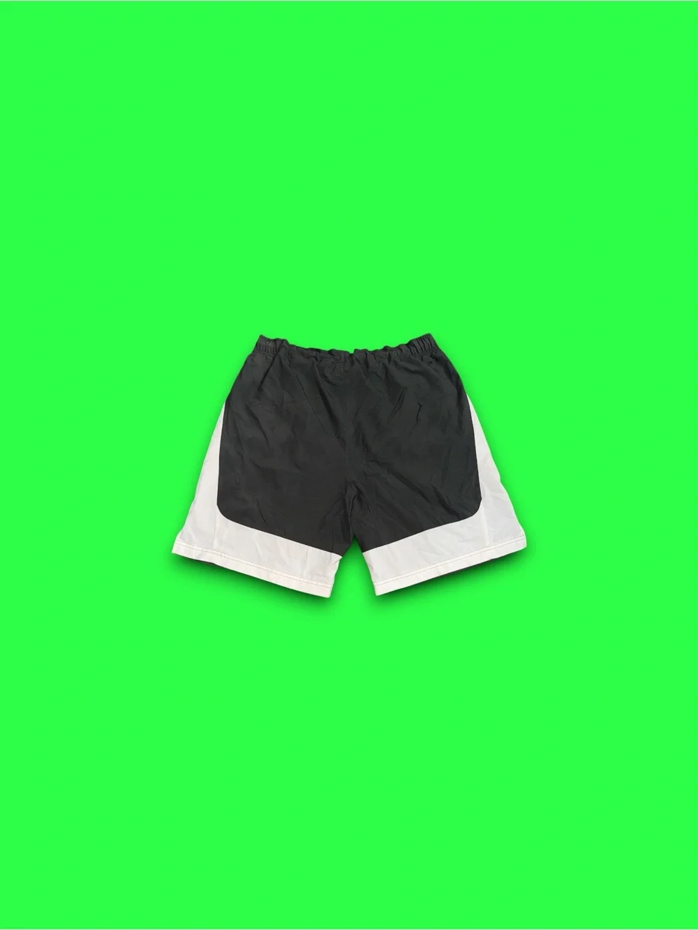 Nike sportswear dri-fit 2 tone running shorts grey & white mens large - Picture 2 of 4